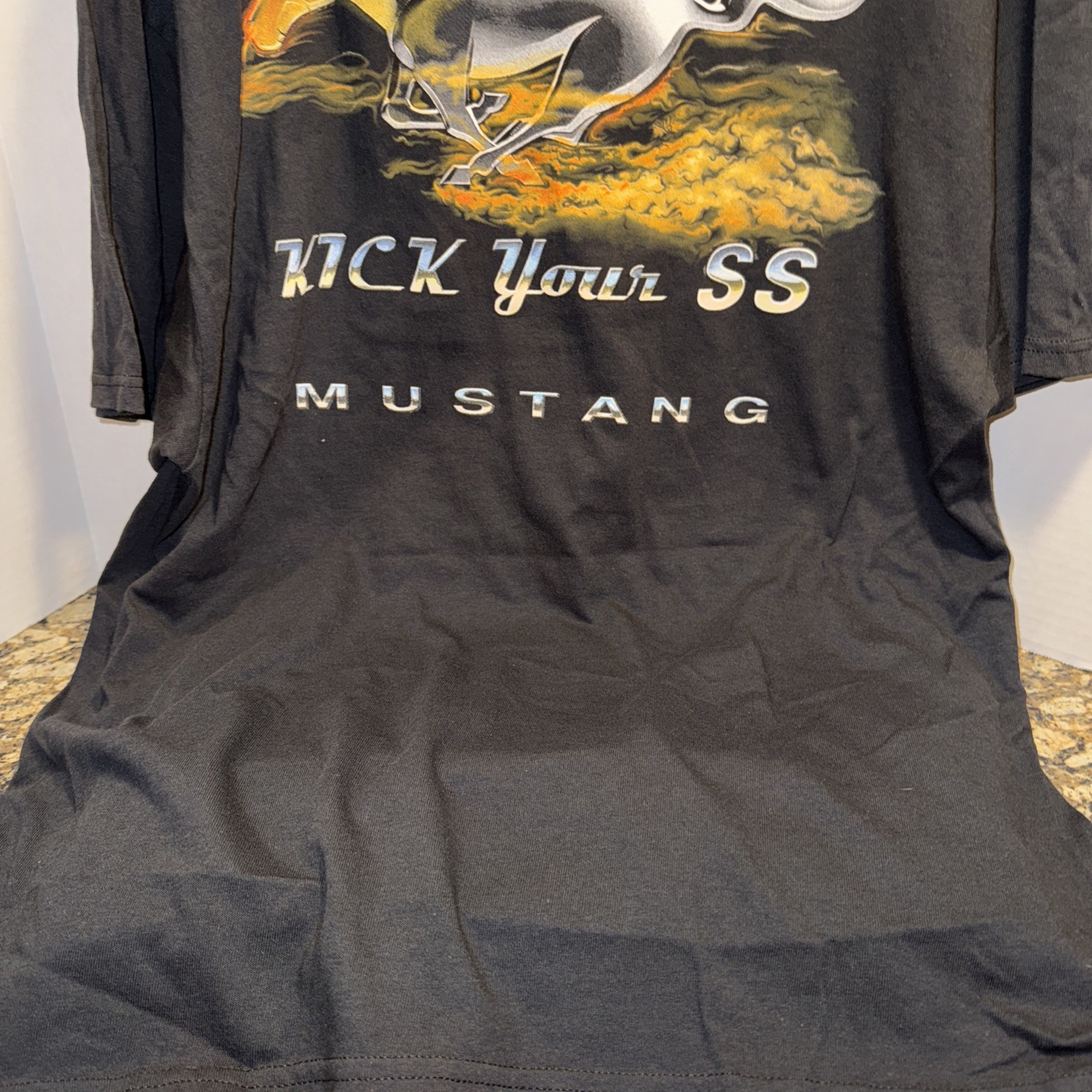 Ford Mustang This Pony Will Kick Your SS Camicia nera Detroit Delta Pro