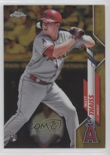 2020 Topps Chrome Gold Refractor 4/50 Matt Thaiss #83 Rookie RC 0vl5