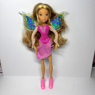 Winx Club Doll Flora 1st Transformation Doll Mattel Amazing Condition