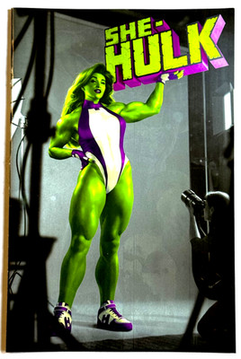 SHE-HULK #1 RAHZZAH EXCLUSIVE VARIANT 2022 MARVEL COMICS NM
