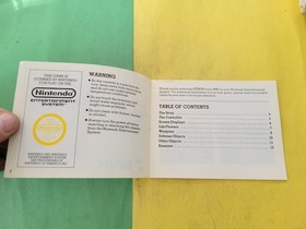 Athena - Nintendo NES - Instruction Manual Booklet Only