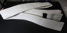 Taekwondo, Karate, Martial Arts White Belt - Approx. 92" in Length