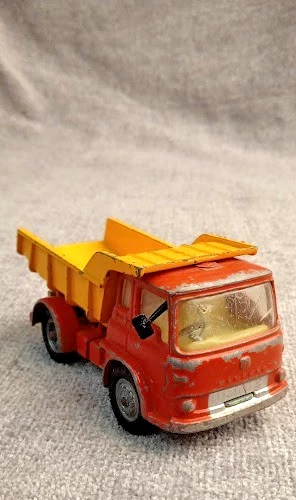 Vintage Corgi 494 Toys Bedford Tipper Truck Diecast Made in GT Britain