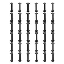 50 Sets Chicago Screws, 26mm l Galvanized Iron Chicago Screw Binding Post