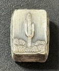 2026 1 Oz .999 Fine Silver Wild Pig Pours Cactus Thick Chunky Hand Poured Bar!!