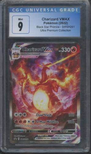 Charizard VMAX graded CGC 9 for sale on eBay