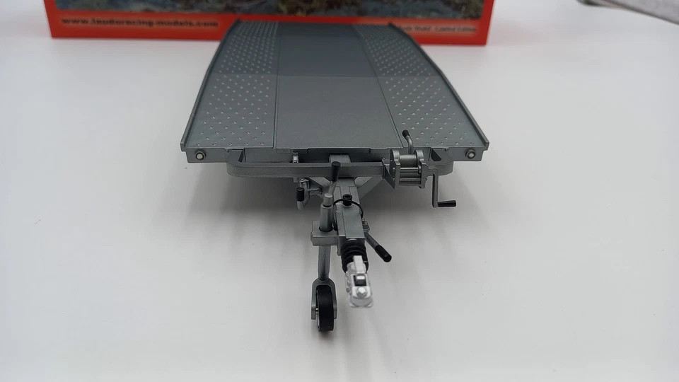  LM111A Laudoracing trailer Ellebi LBA 1950 1/18 - Immagine 2 di 4