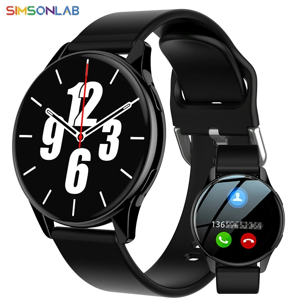 Smart Watch Women Fitness Tracker Sport Watches Android iOS Calling + Free Strap
Opens in a new wind