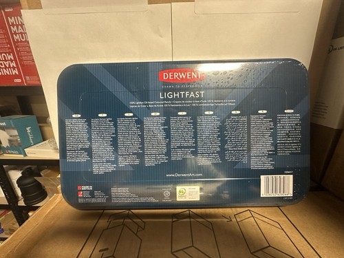 Lápices de colores Derwent Lightfast 100 estaño 4 mm núcleo ancho 100 % 2306017 - Imagen 9 de 12