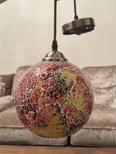 Long Life Lamp Company Vintage Globe Ceiling Hanging Pendant Light Shade E27