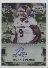 2016 Panini Prizm Collegiate Draft Picks Camo 65/199 Noah Spence #195 Auto 1x1