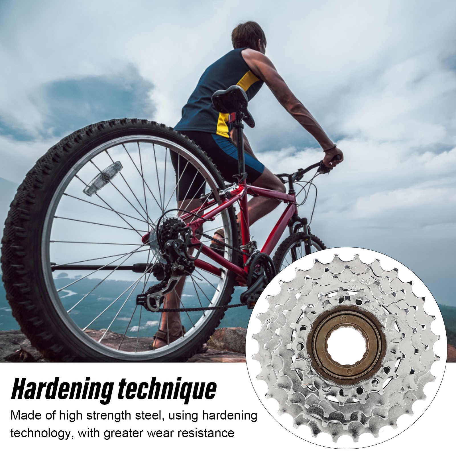 Bike Freewheel 14-28T 5 Speed Flywheel For Mountain Bike (D) LW