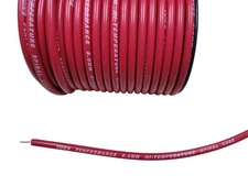 Ton's Performance 8mm RED silicone Spiral Core Spark plug wire By the foot