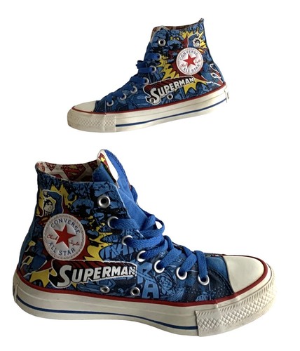 Converse Chuck Taylor All Star Superman Man of Steel 134538C Mens 4 Womens 6 - Picture 6 of 11