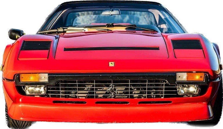 Ferrari 308 Fiberglass Euro Front Spoiler Lower Valance-New