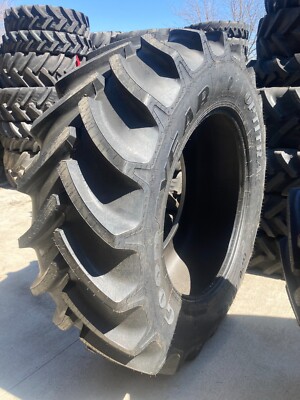 2 New Tractor Tires 620 70 42 Goodyear R-1W Radial Optitrac 166D 620/70R42