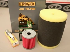 Tune up Kit Suzuki King Quad 300 Quadrunner 250 LT-F Oil Air Filter Spark Plug