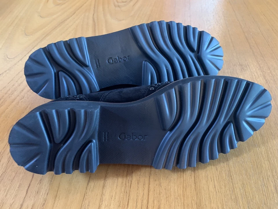 Puntas de ala de gamuza Gabor-NWOB-Talla 6,5 Foto 3 de 4
