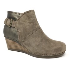 Dansko Shirley Ankle Boots Booties Shoes Womens Size 9.5-10 US 40 EU Taupe