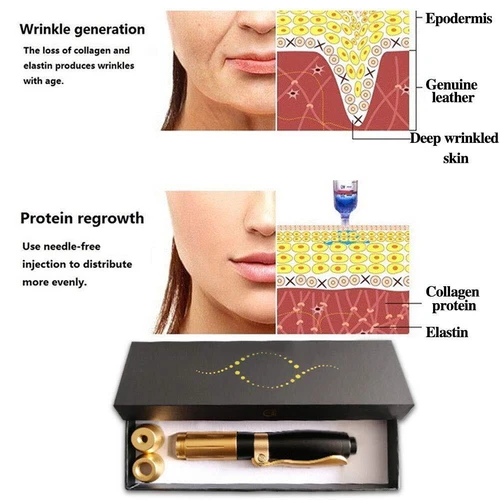 Revitaliza la piel con pulverizador de belleza hialurónico atomizador de inyección sin aguja - Imagen 7 de 24
