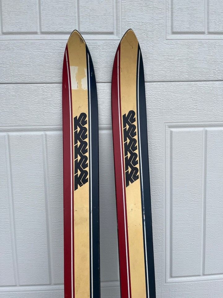 Vintage K2 Bermudas Downhill Skis eBay