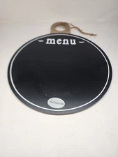 NEW Rustic 11" Round Hanging Menu Chalkboard Old East Main Co.