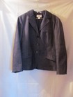 WOMENS BLAZER/JACKET TALBOTS SZ 10 DARK NAVY BLUE LINED 3 BUTTONS — photo 1