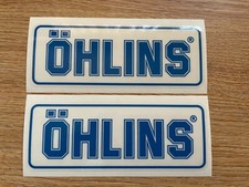 Ohlins Fork Shock Stickers