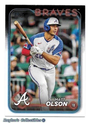 2024 Topps #350 Matt Olson | Baseball Card