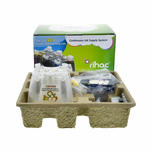 Rihac Empty Sublimation CISS for Epson WF-2760 WF-2750 using 220 220XL cartridge - Picture 3 of 4