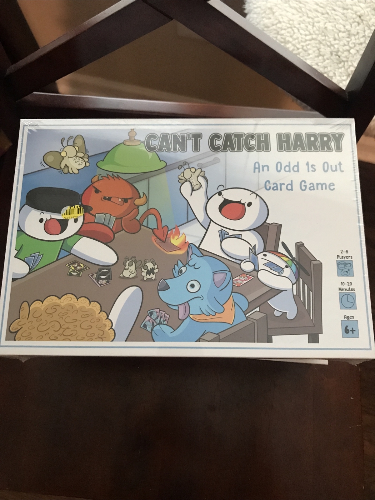 New sealed-CANT CATCH HARRY CARD GAME - YOUTUBE THE ODD 1S OUT CARD BOARD GAME