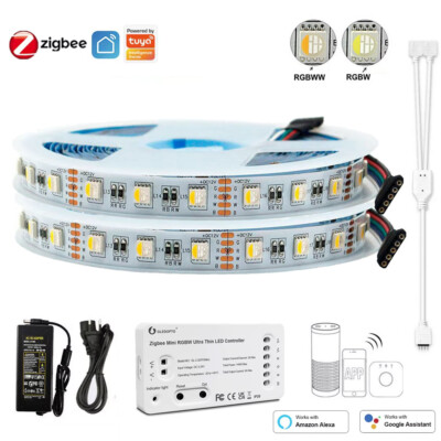 Mini Zigbee 3.0 RGBW RGBWW 4in1 Led Streifen Stripe Smart Home Lichtband Dimmbar