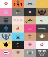 Masquerade Panel 36″ Fabric Panel Dear Stella Cotton Fabric