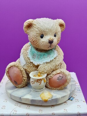 Cherished Teddies Figur Life Is Sweet, Enjoy 6 cm groß 1991