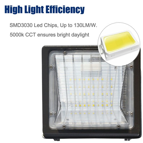 LED 15W Wall Pack Mount Light Fixture Outdoor Security IP65 Commercial Area Lamp - Picture 9 of 24