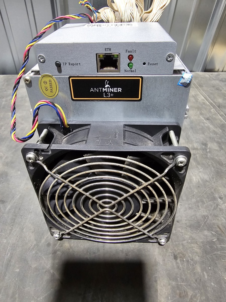 Bitmain Antminer L3+ 504 Mh/s Litecoin/Doge Miner No PSU. Midwest US Seller  | eBay