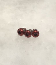 Tornillos de clip de bolsillo rojos para cuchillo plegable CRKT M16-10KSF