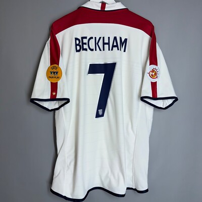 ENGLAND 2003/2004/2005 HOME FOOTBALL SHIRT JERSEY UMBRO EURO