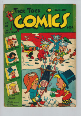 Tick Tock Tales (1946) #  25 (3.0-GVG) (1924279) 1948