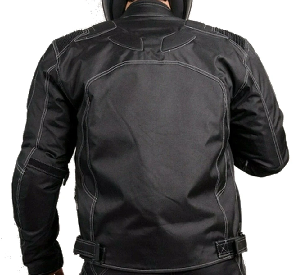 NEUE MOTORRADKOMBI JACKE + HOSE - AUS TEXTIL - MIT HERAUSNEHMBAREN PROTEKTOREN - Bild 4 von 4