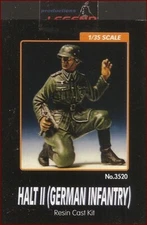 Legend Productions WWII German Infantry "Halt II" 1/35 Scale Model Kit