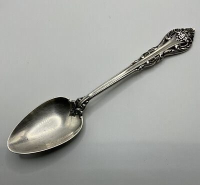 International Sterling Silver Spoon Wild Rose Inches