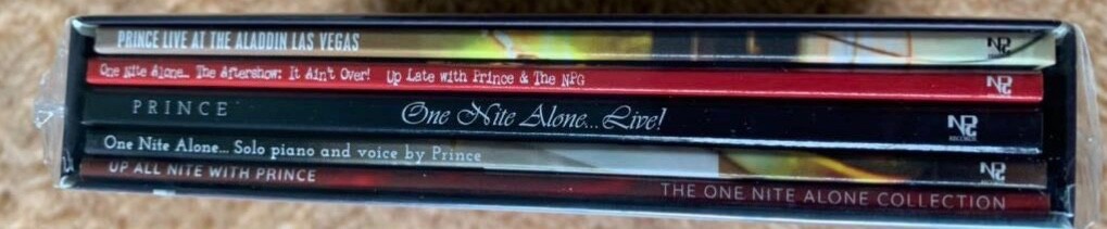 PRINCE / UP ALL NITE WITH PRINCE 4CD +DVD BOX SET Japan First