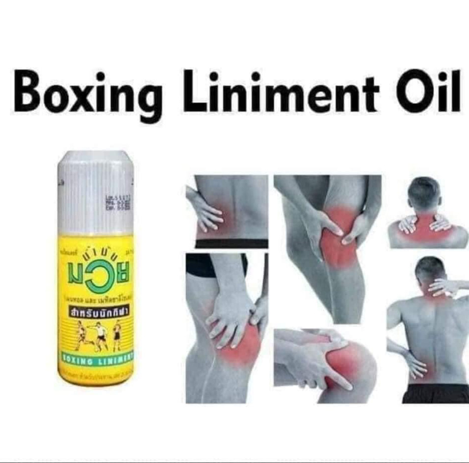 3 X 120g Authentic Original Namman Muay Thai Boxing Oil Liniment Muscle  Pain Relief