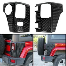 Rear Corner Guard Body Armor Tail light Cover for Jeep Wrangler JK JKU 2007-2018