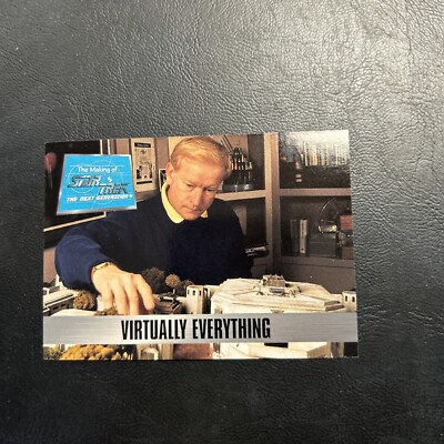 J3a Star Trek Next Generation 1994 Platinum #18 production designer Enterprise