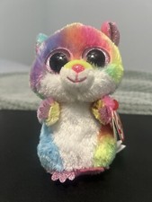 Ty Beanie Boos RODNEY the Hamster (6 Inch) Stuffed Plush Toy MINT with MINT TAGS