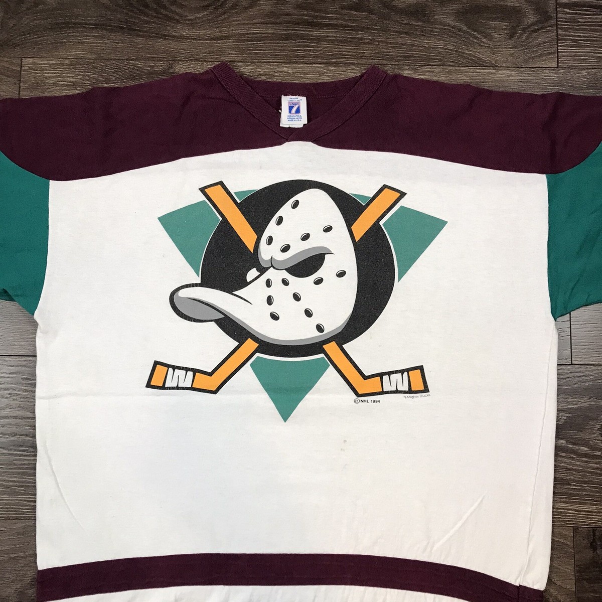 Maillot Vintage Mighty Ducks D'Anaheim – NHL Années 90 – Taille M