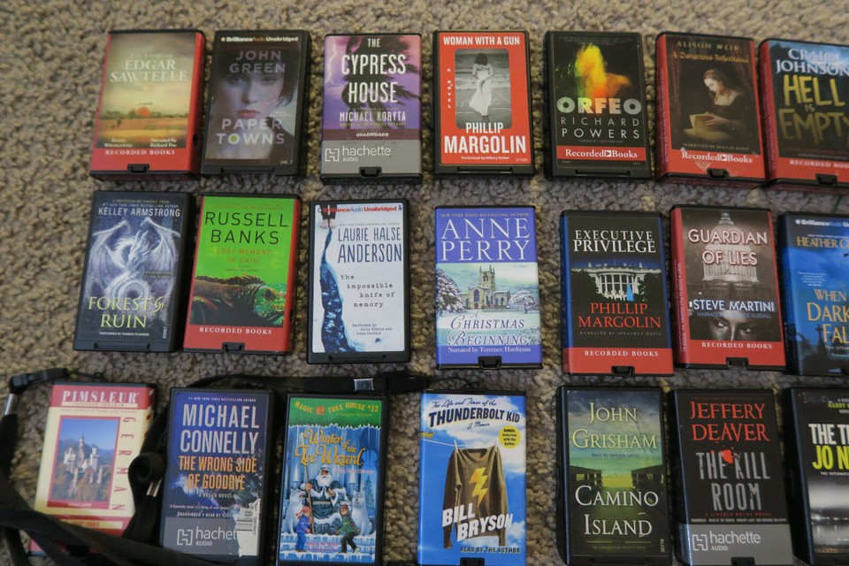 Lot of 37 Playaway AUDIO books eBay