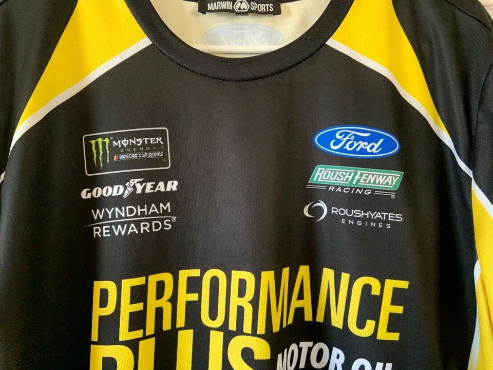 Рубашка Roush Fenway Racing Performance Plus Motor Oil Pit Crew размер средний - Изображение 2 из 4